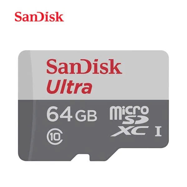 Thẻ nhớ giám sát Micro SD 64Gb SANDISK Ultra